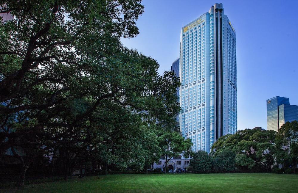 The Kunlun Jing An Hotel Shanghái Exterior foto