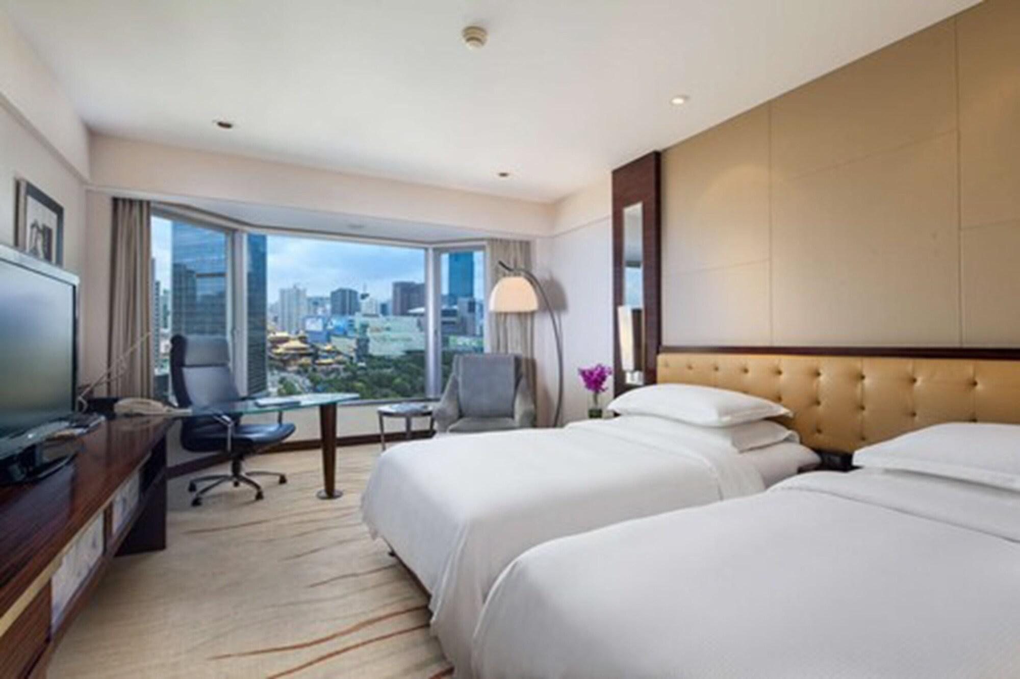 Hotel The Kunlun Jing An Shanghái Exterior foto
