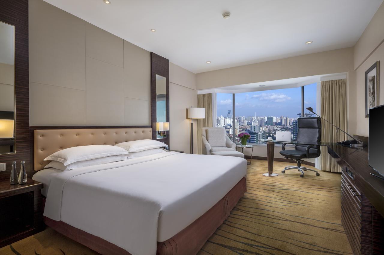 Hotel The Kunlun Jing An Shanghái Exterior foto